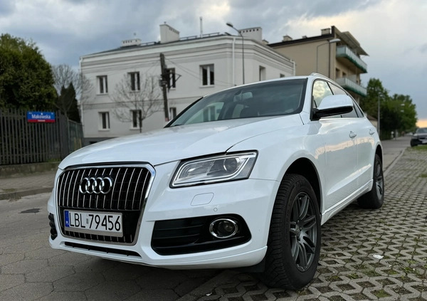 Audi Q5 cena 78500 przebieg: 81039, rok produkcji 2015 z Warszawa małe 277